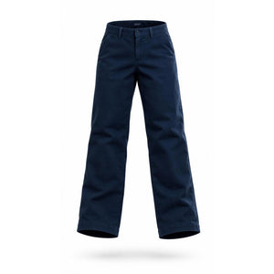 Talbots Petites Navy Stretch Straight Leg Pants Size 8