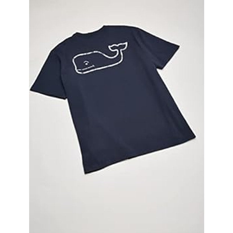 Vineyard Vines Boy's Large Navy Blue Performance Graphic Short Sleeve T-Shirt