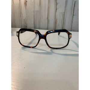 Caval Eyeglass Frame Unisex Brown Tortoiseshell Square Retro