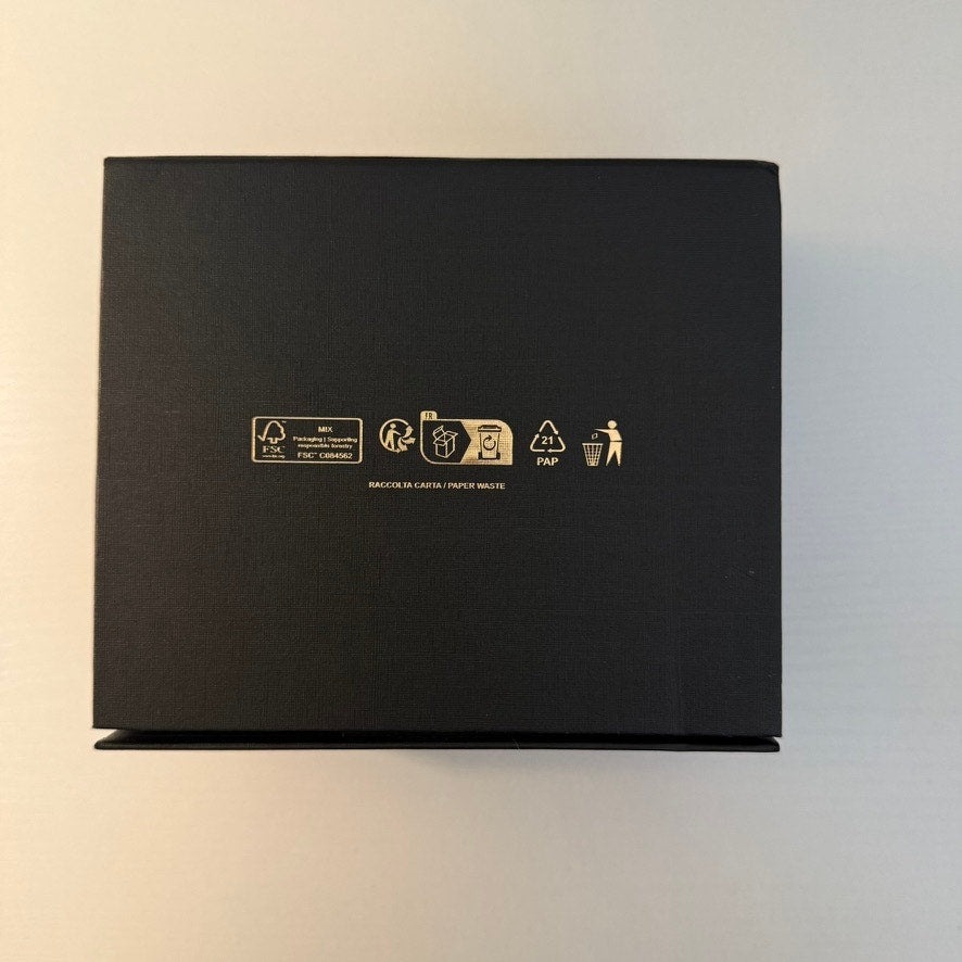 Versace Presentation Gift Box Case Black Gold Logo Jewelry Watch Storage