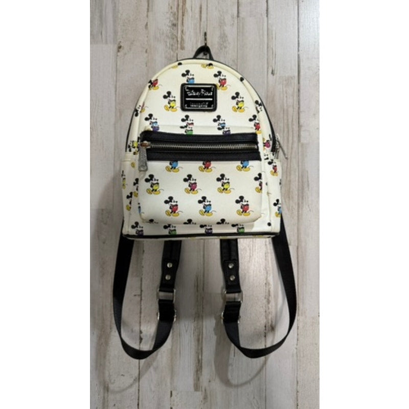 Disney Parks Loungefly Mickey Mouse Allover Mini Backpack Limited Edition