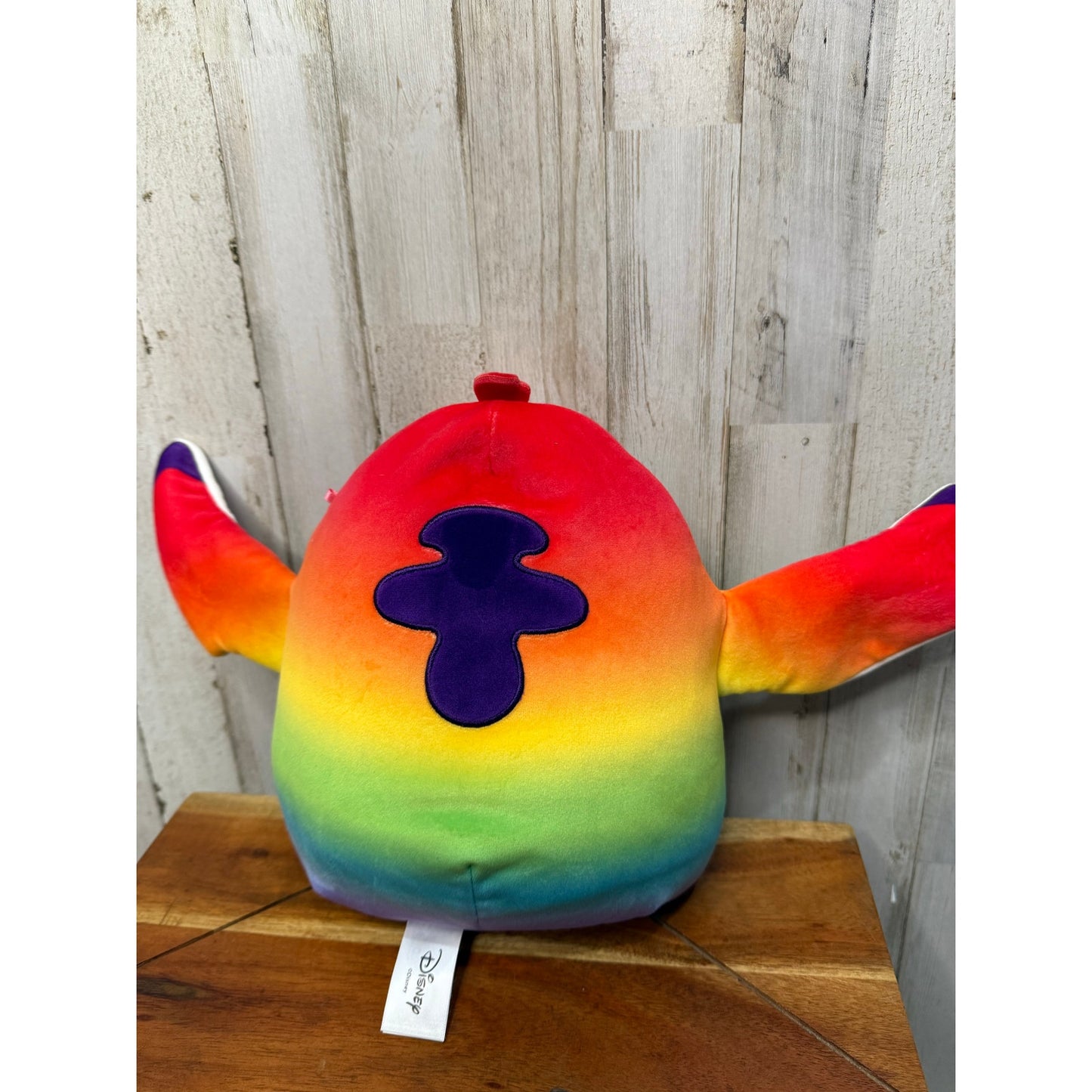 Squishmallow Disney Pride 10" Rainbow Stitch Plush Toy