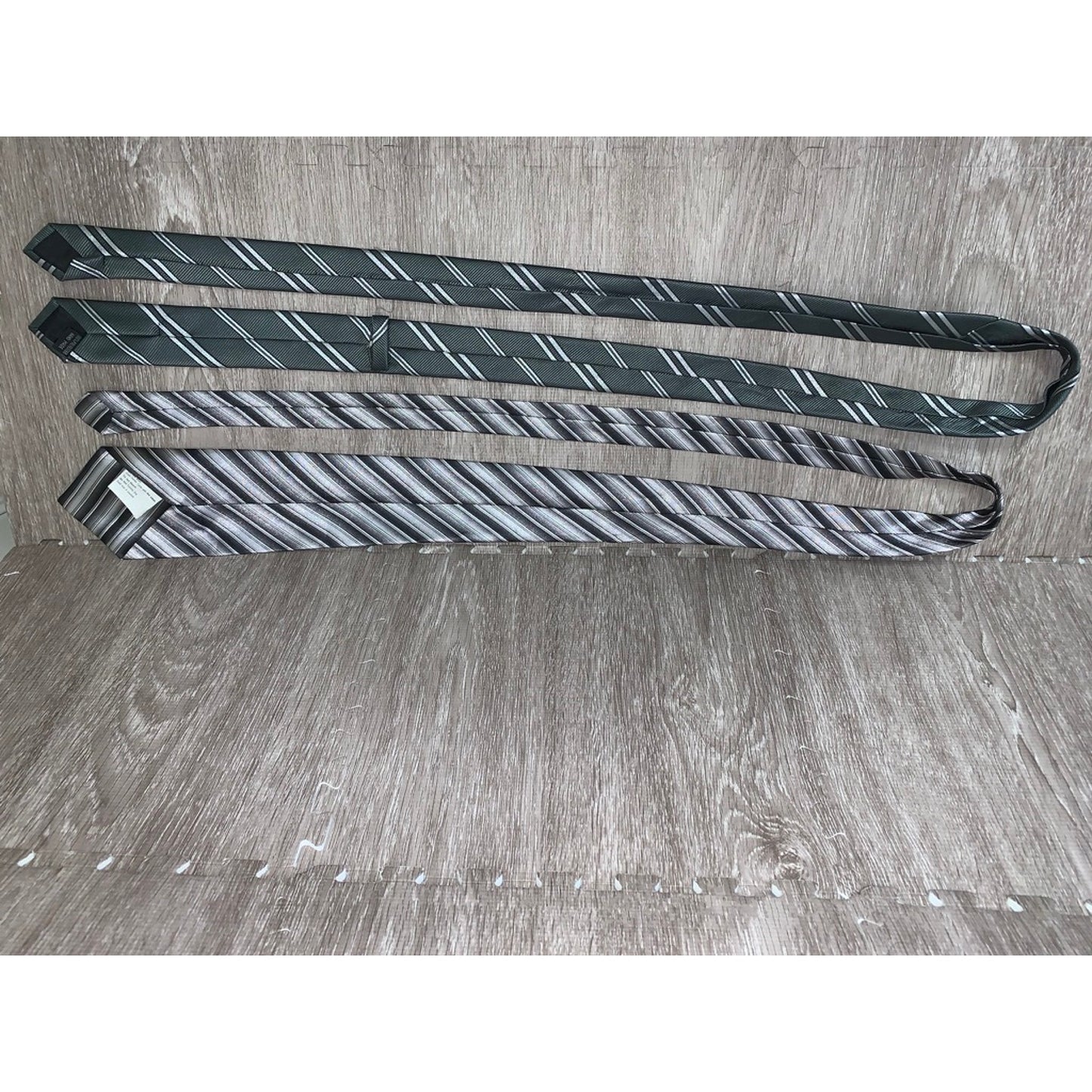 Set of 5  Men's Striped Necktie Set Multicolor