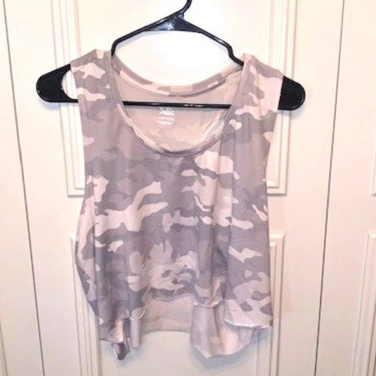 Athletic Works Camo workout top XL