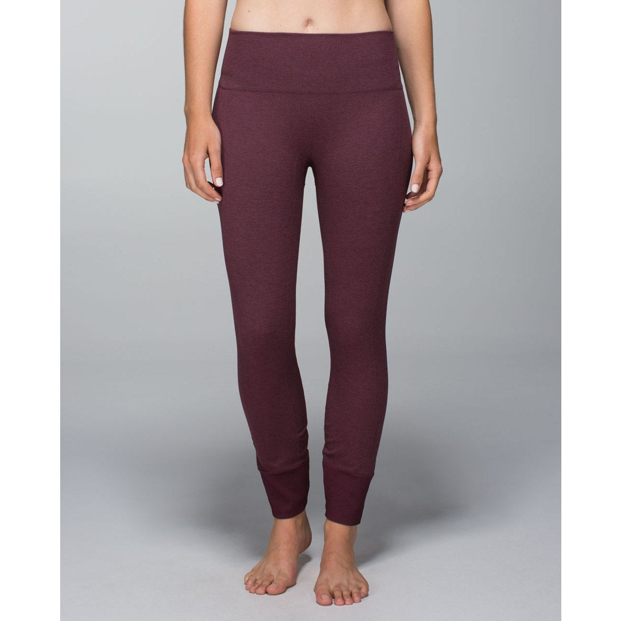 Lululemon Ebb to Street Pant - Heather Bordeaux Drama - Women's Size 2