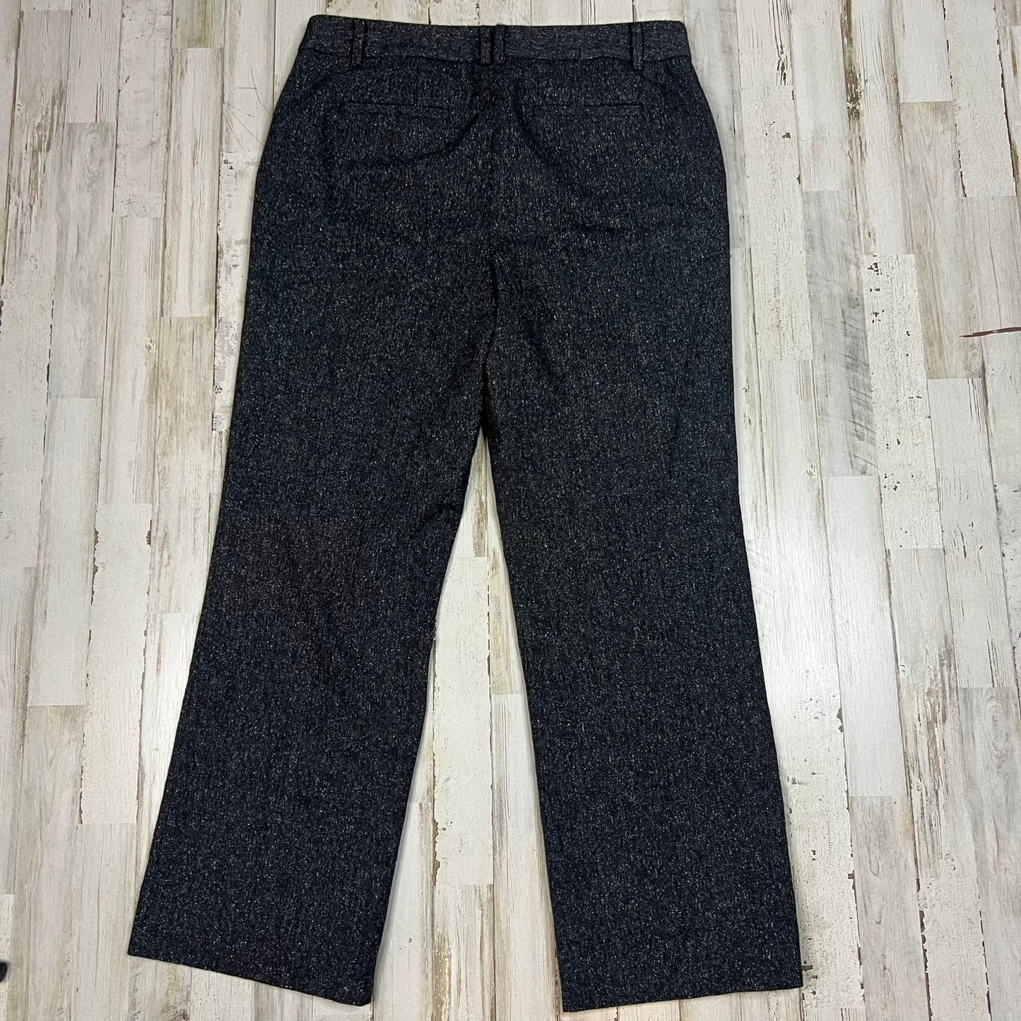 Talbots Women's Windsor Dress Pants Size 10 Gray Straight Leg Business Classic