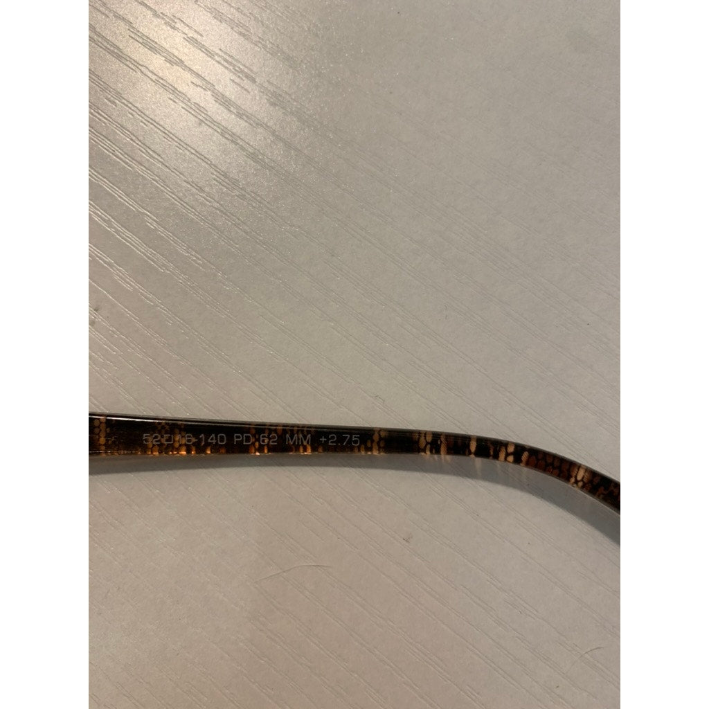 Foster Grant Sondra Reading Glasses Unisex Brown +2.75 Case