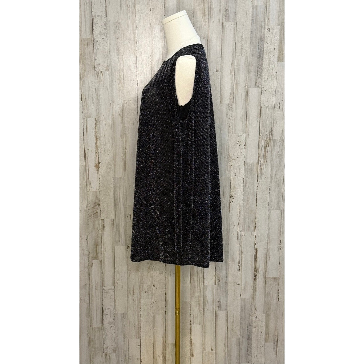 Show Me Your Mumu Women's Black Sparkle Dress Size Small Party Cocktail