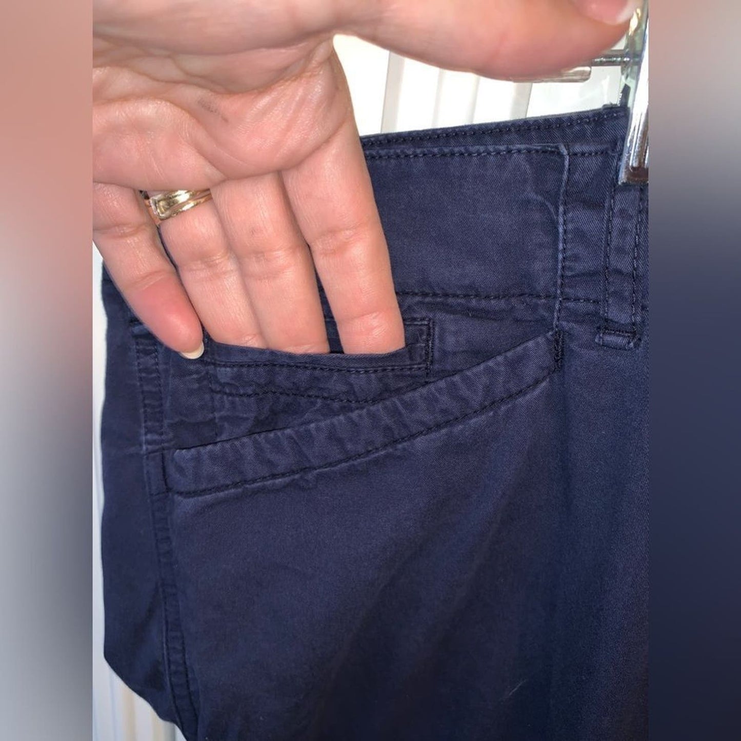 Set 2 Ralph Lauren navy blue/pink chino pants 18W