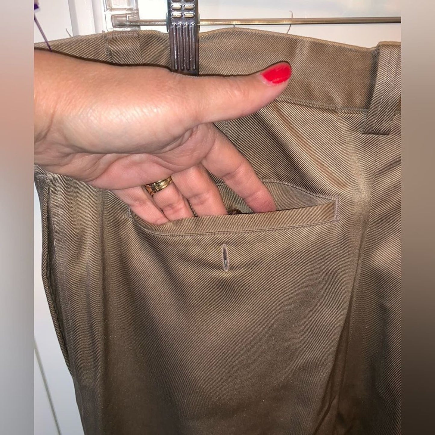 Tommy Bahama St Thomas Relaxed Double Pleat Silk Pants 35