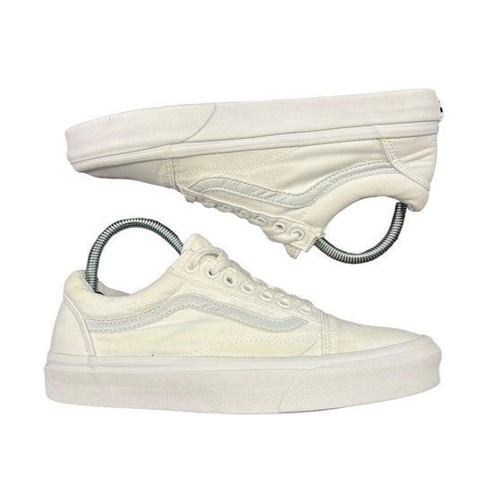 Vans Old Skool Unisex White/Marshmallow Low Top Lace-Up Sneakers Men 6.5/Women 8