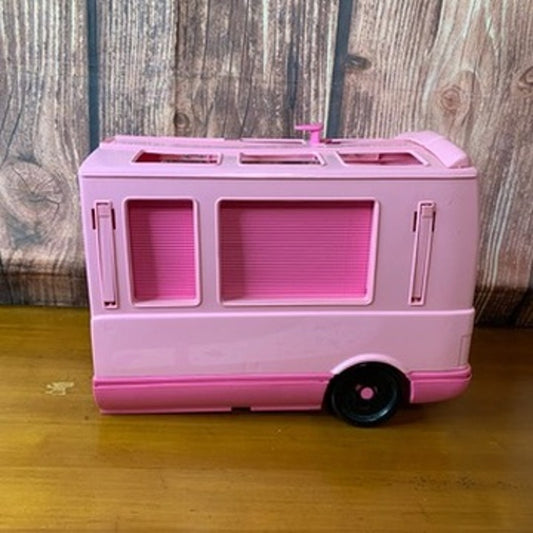 Vintage 1988 Barbie Magical Motorhome Pink RV Camper Van - MISSING THE FRONT