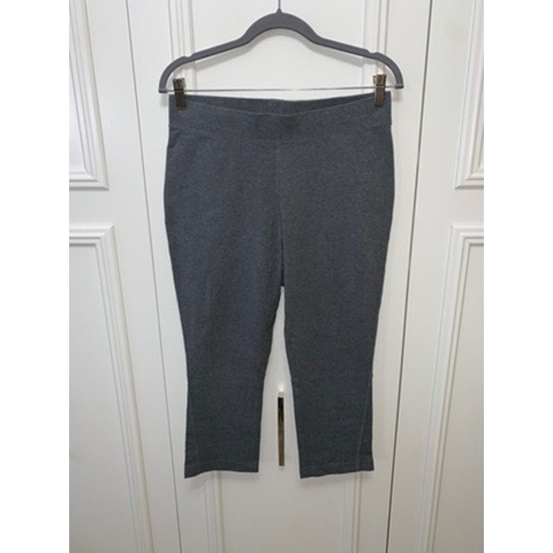Talbots Women's Charcoal Grey Leggings Size Medium Casual Knit