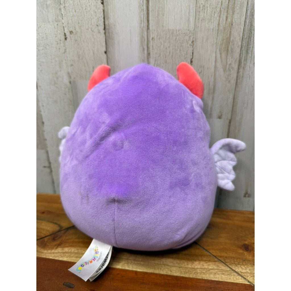 Squishmallows 8" Atwater Purple Love Monster Valentine's Day Plush Toy