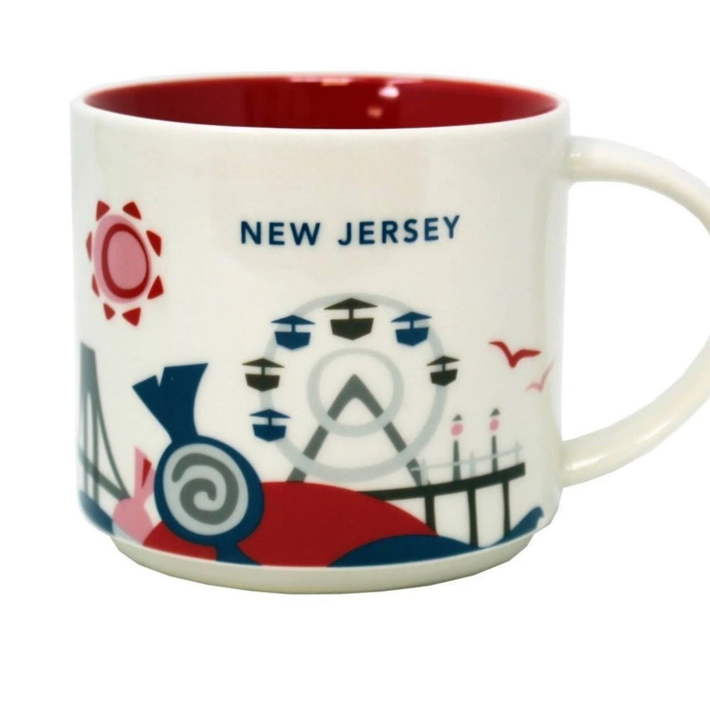 Starbucks New Jersey Your Are Here Series Collectible Mug 14 oz