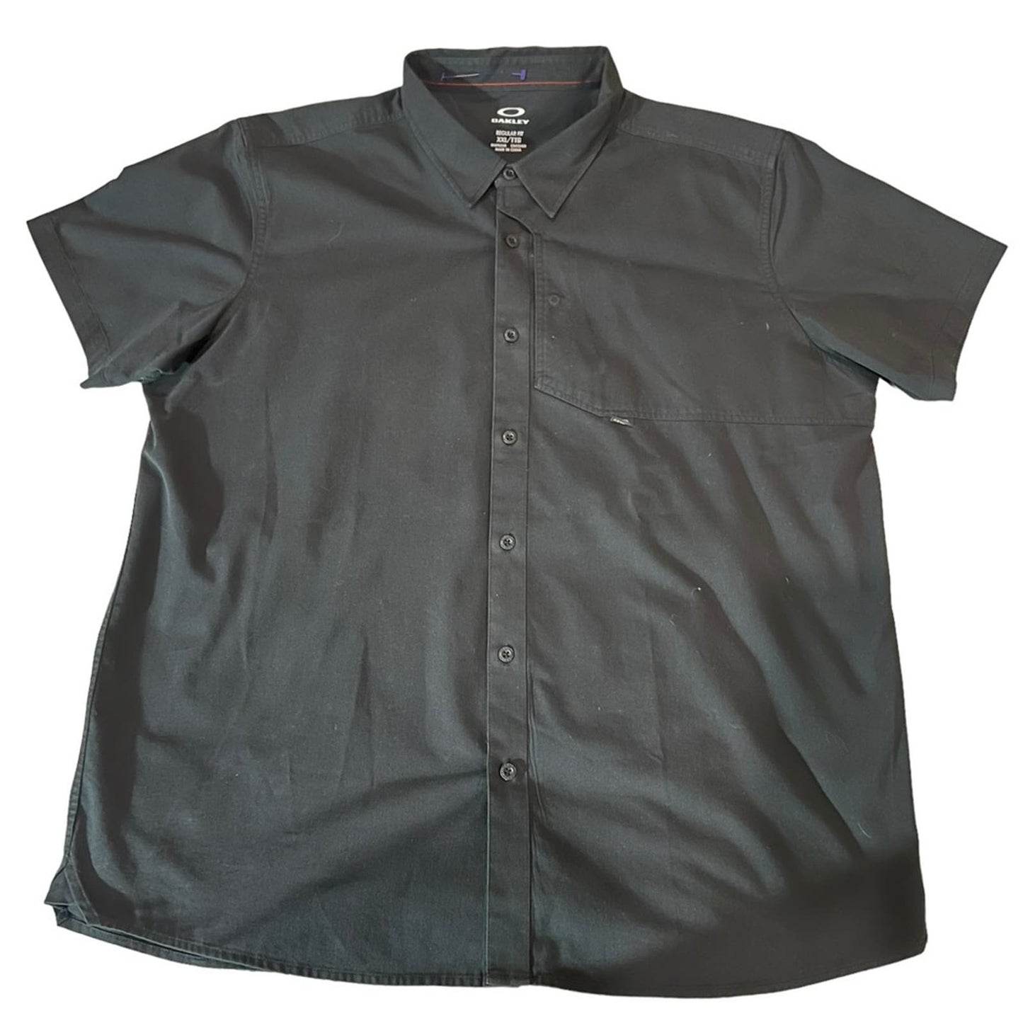 Oakley Everyday Button Down Short Sleeve Shirt Size XXL