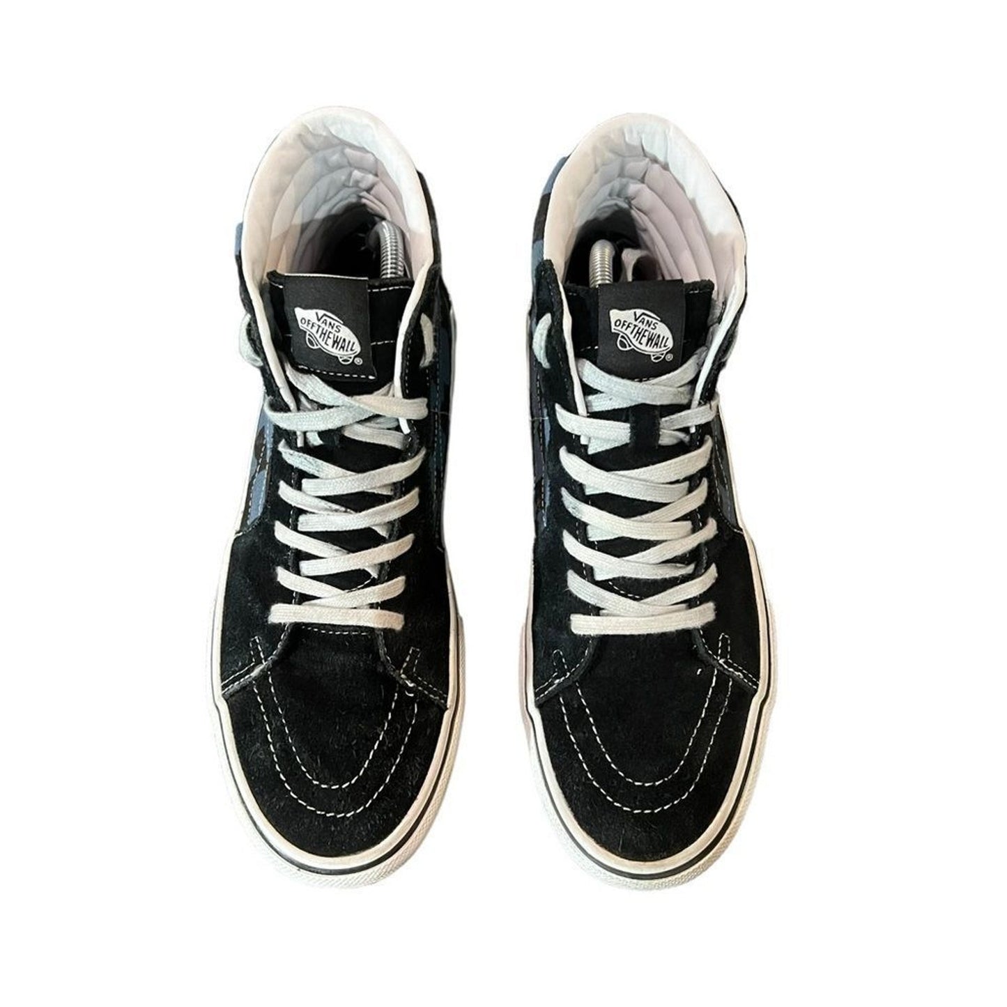 Vans x Krooked Skate Sk8-Hi Camo High Top Skate Shoes Men's Size 10
