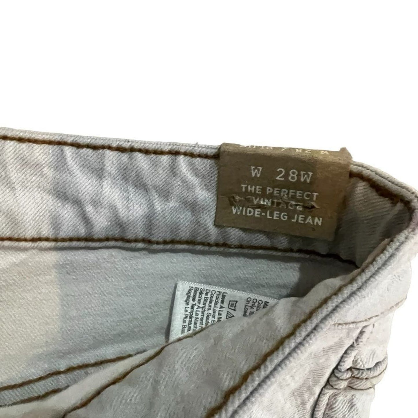 NWT Madewell The Perfect Vintage Wide Leg Jean