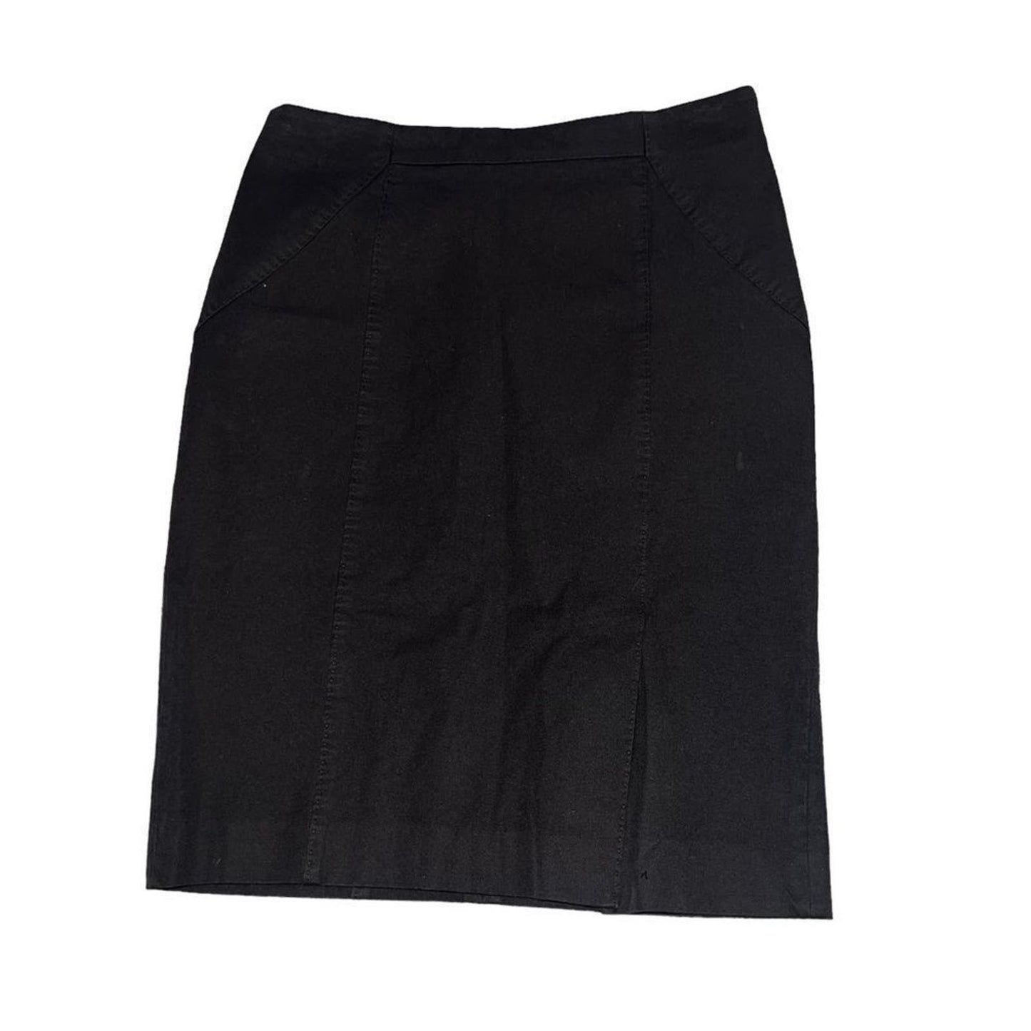 Banana Republic Size 6 Black Pencil Skirt