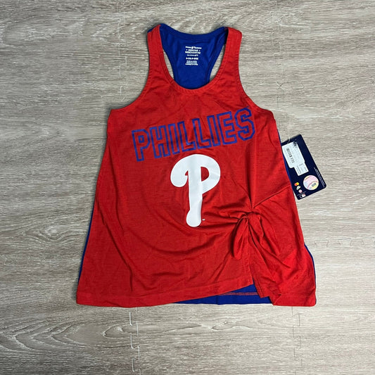 NWT Philadelphia Phillies Youth Small Racerback Tank Top Multicolor Sports