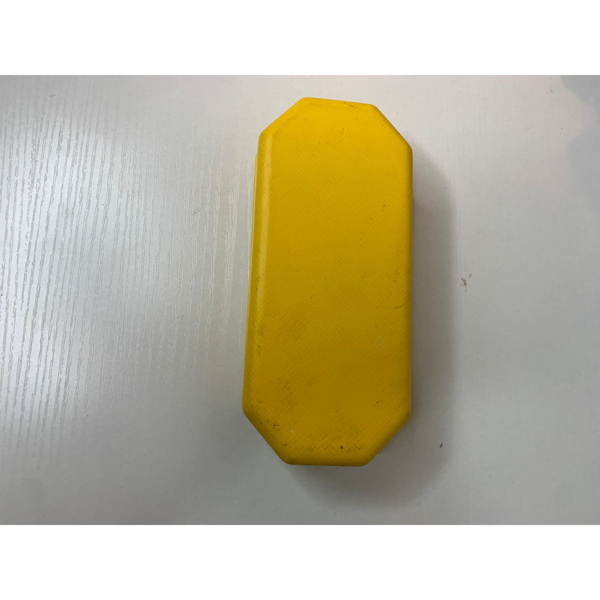 Swarovski Clamshell Case Unisex Yellow Hard Shell Hinged For Glasses/Specs