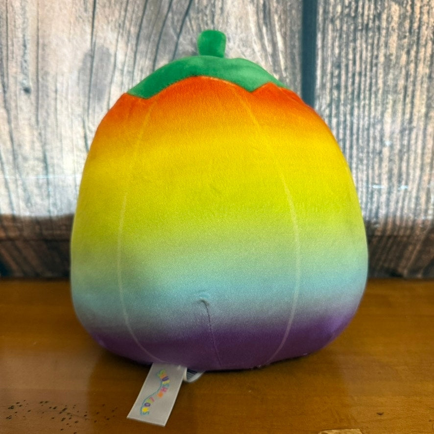 Squishmallows 10" Staley Rainbow Pumpkin Halloween Plush
