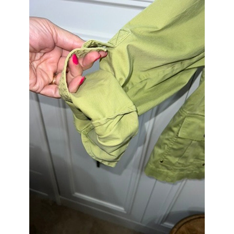 Jones New York Sport Women's Utility Jacket Green Size 1X Casual