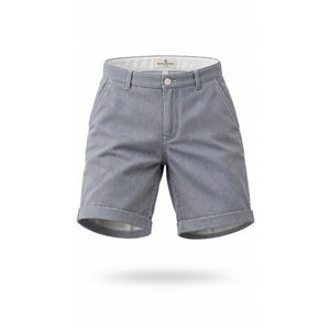 NWT Lady Hagen Navy White Seersucker Shorts Size 4 Women’s