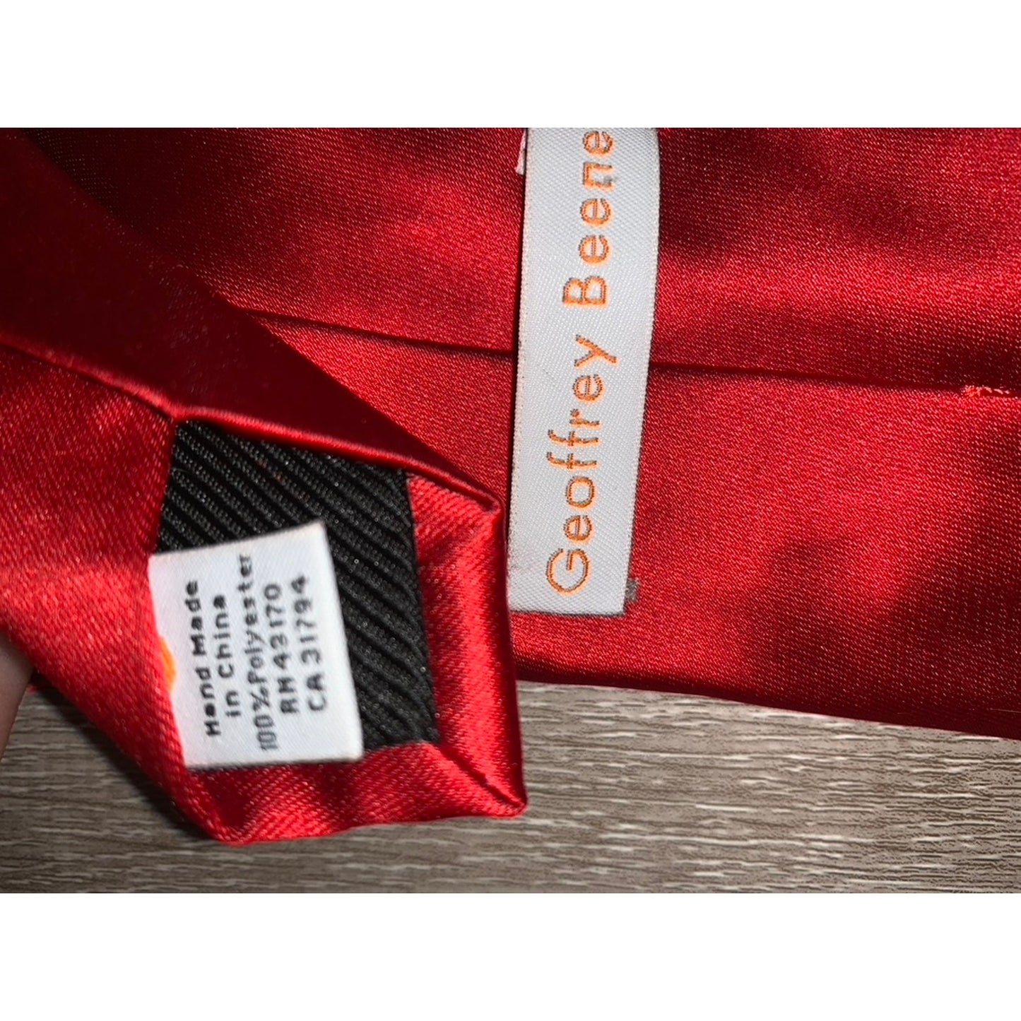 Geoffrey Beene Men's Multicolor Tie Set of 5 Classic Length