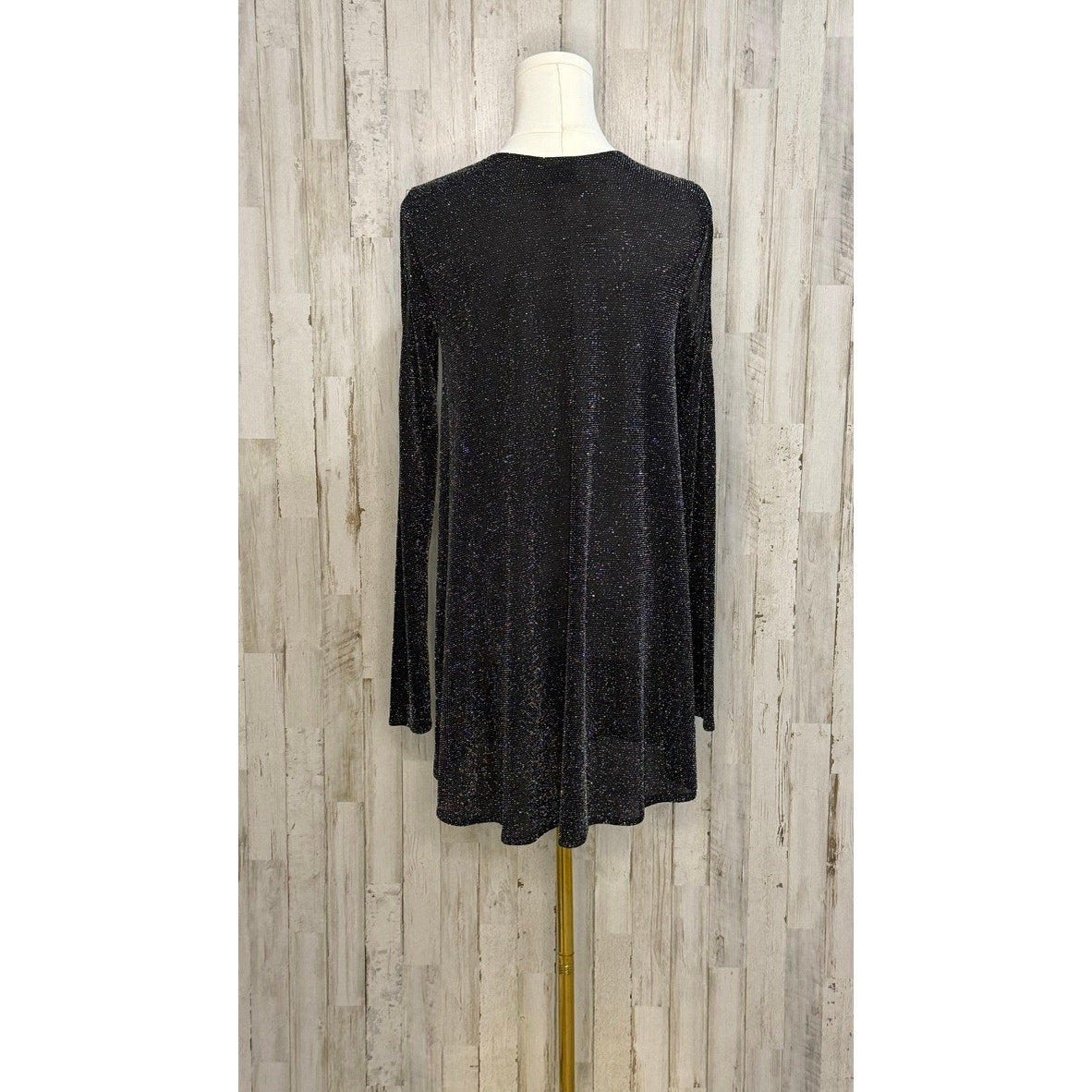 Show Me Your Mumu Women's Black Sparkle Dress Size Small Party Cocktail
