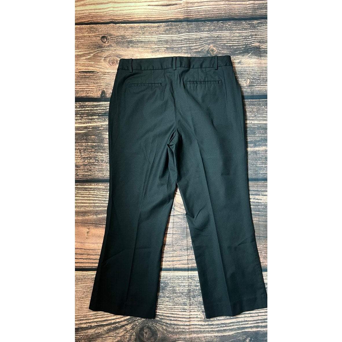 Talbots Women's Black Dress Pants Size 12 Classic Fit Straight Leg