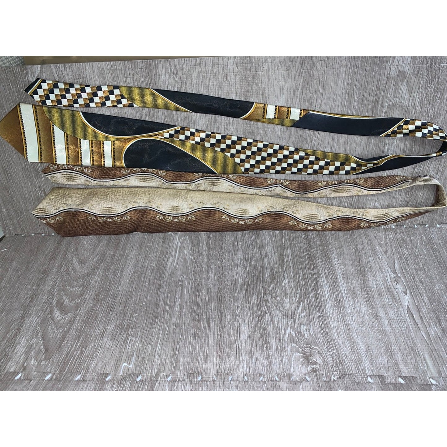 Men's Geometric Tie Set 4pc Multicolor Business/Special Occasion