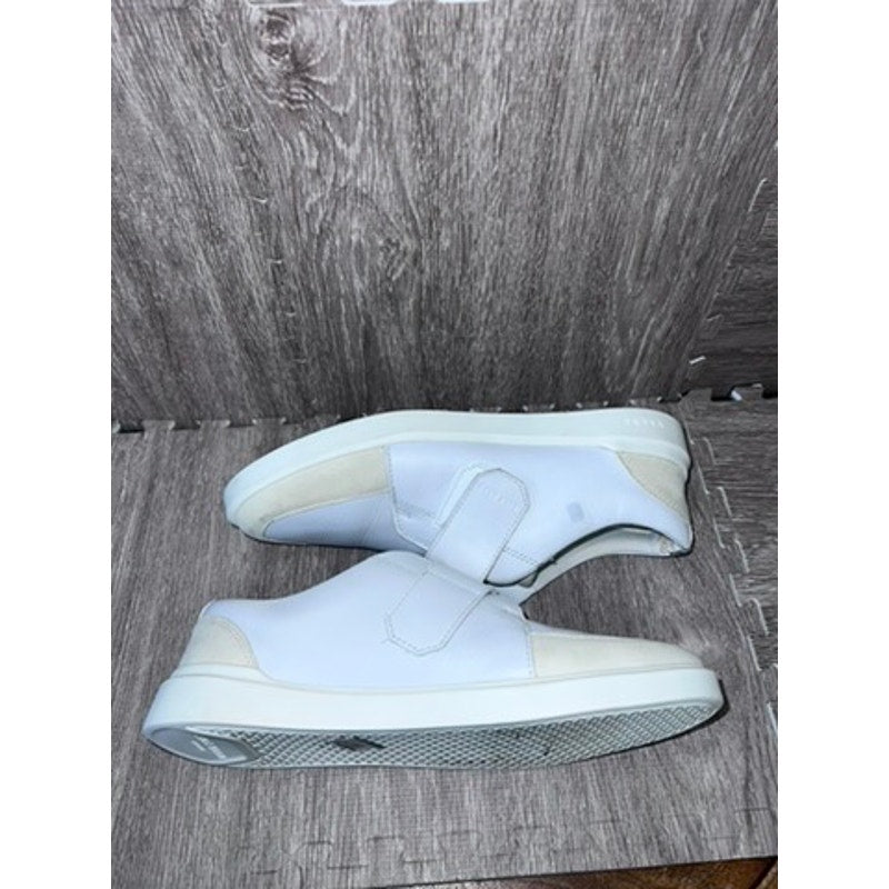 Cole Haan Men's White Leather Monk Strap Sneakers Size 9.5 Casual