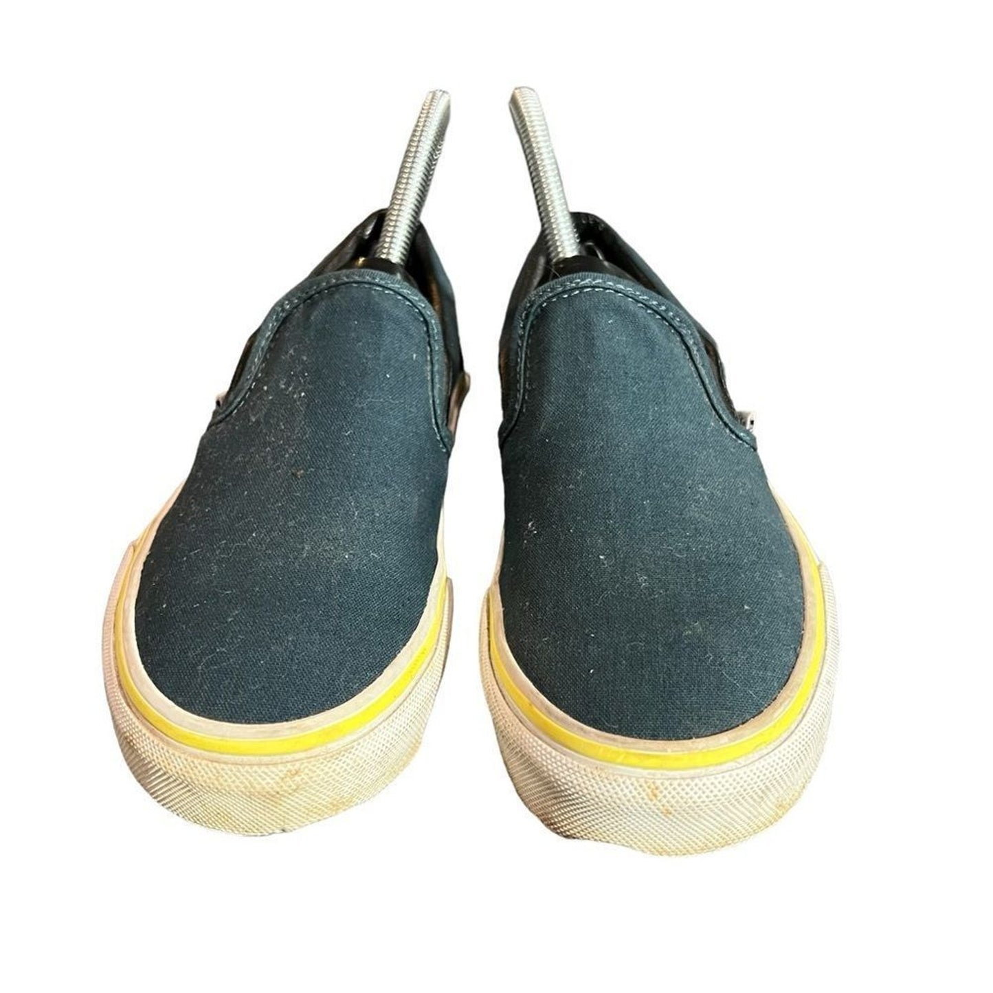 Vans Classic Slip-On Sneakers Women's 5.5 Blue/Teal Skate Casual Shoes