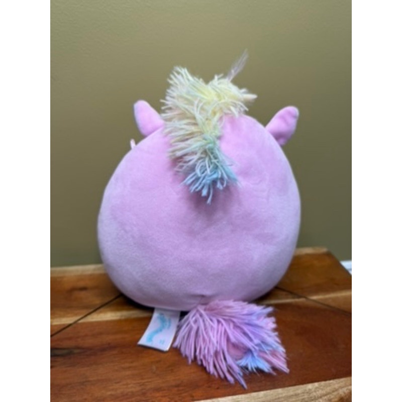 Squishmallows Hank the Hippo in Unicorn Costume 8" Plush Toy Pink