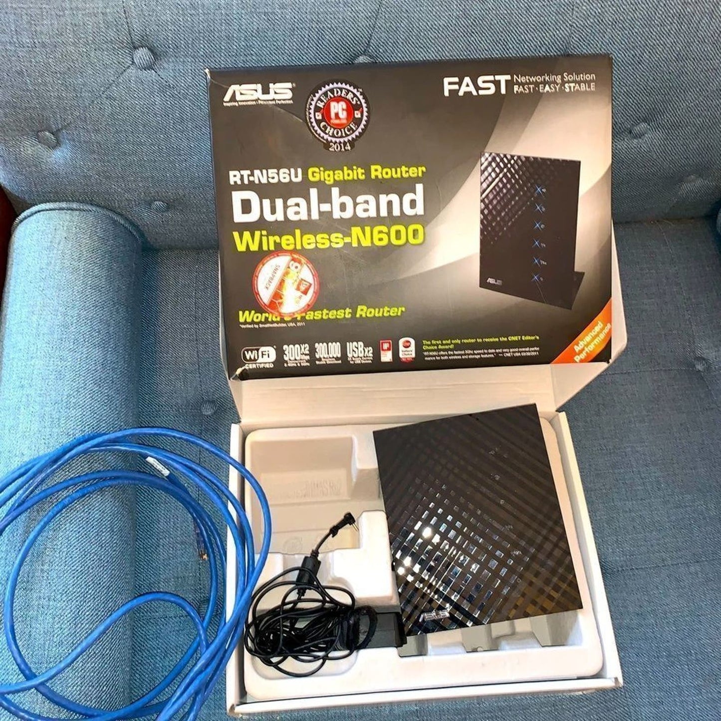 ASUS RT-N56U Gigabit Dual Band Wireless N600 Router