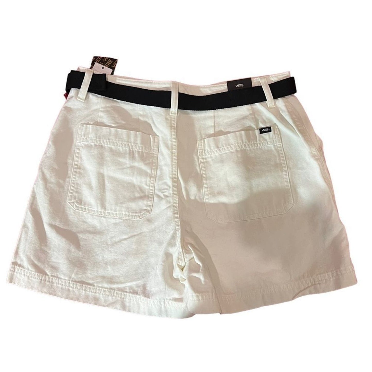 NWT Vans Clark belted chino shorts in white Size 30