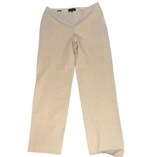 Talbots Heritage Tan Pull On Ankle Pants Size 10