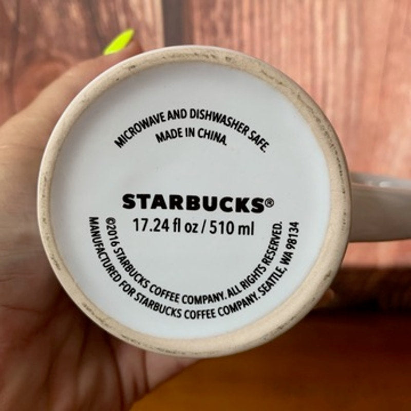 Starbucks 2016 Holiday Ornament Tall Mug 17.24 fl oz