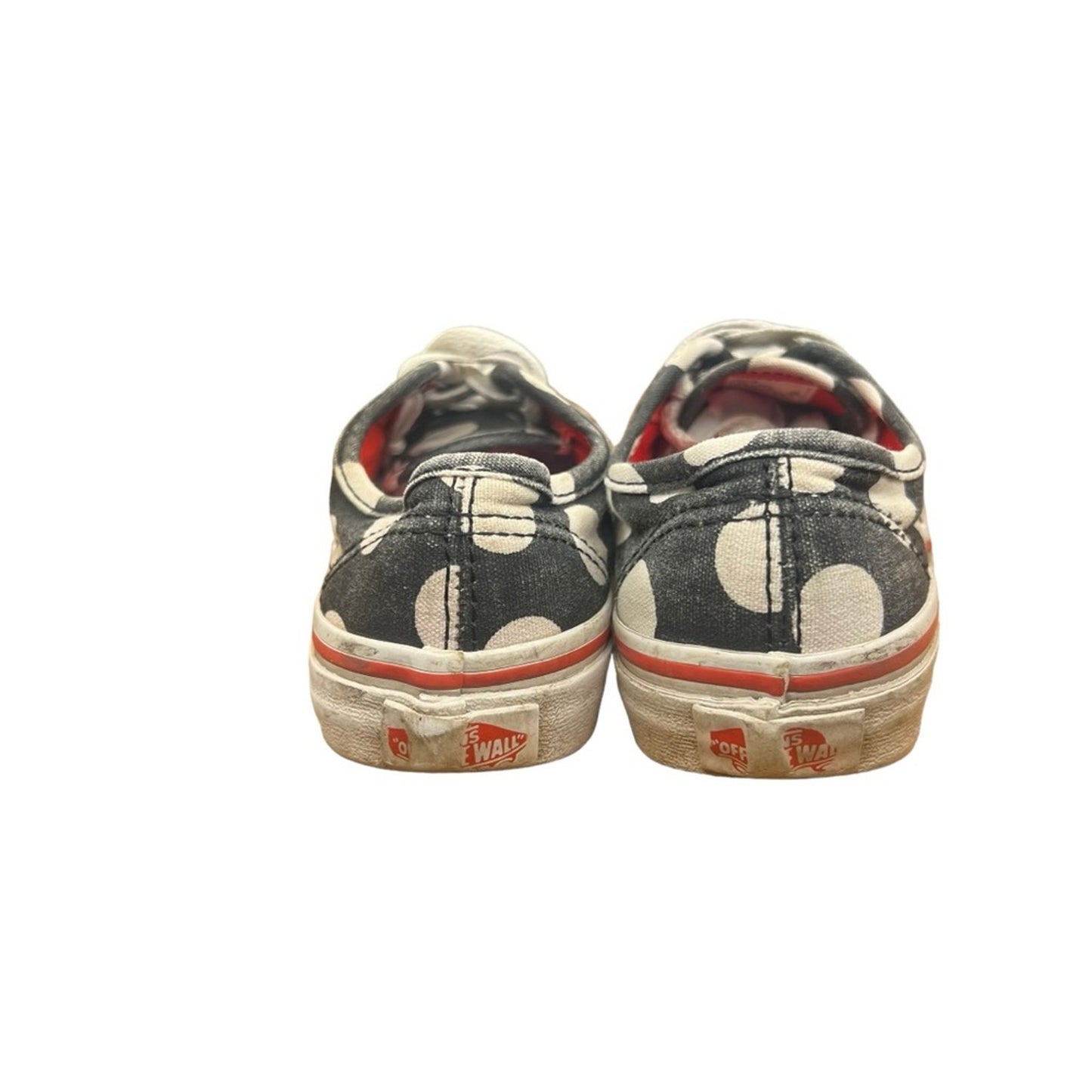 Vans Minnie Mouse Authentic Kids Sneakers Polka Dot Size 11