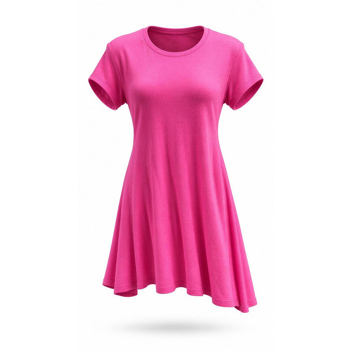 Simply Southern Dress Womens Size S Pink T-Shirt Knee Length