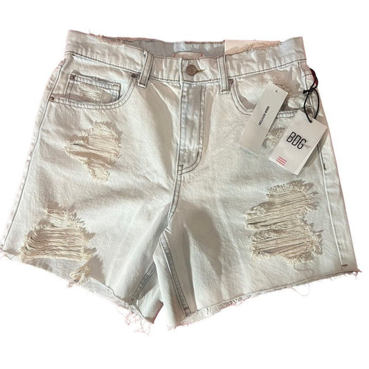 NWT Urban Outfitters BDG Dropped Waist Destroy Shorts Size 26