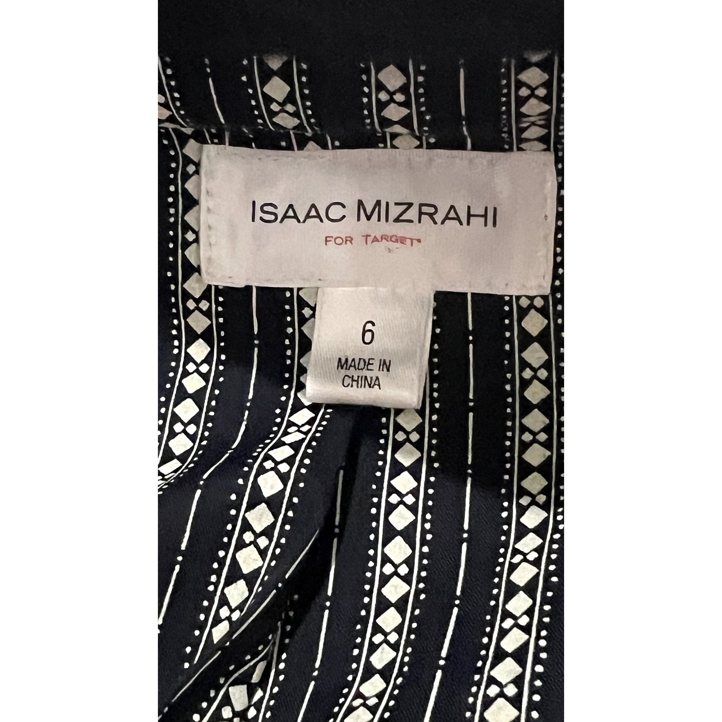 Isaac Mizrahi for Target Women's Navy Blue Tweed Jacket Size 6