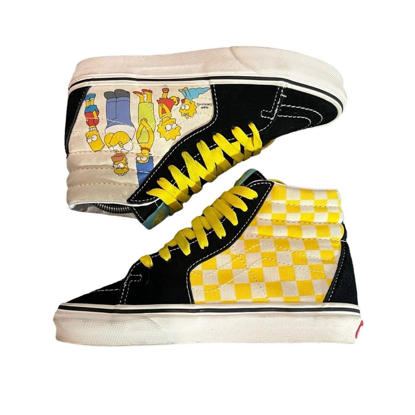 Vans x The Simpsons Family Portrait Sk8-Hi Shoe Men's 4 / Women's 5.5