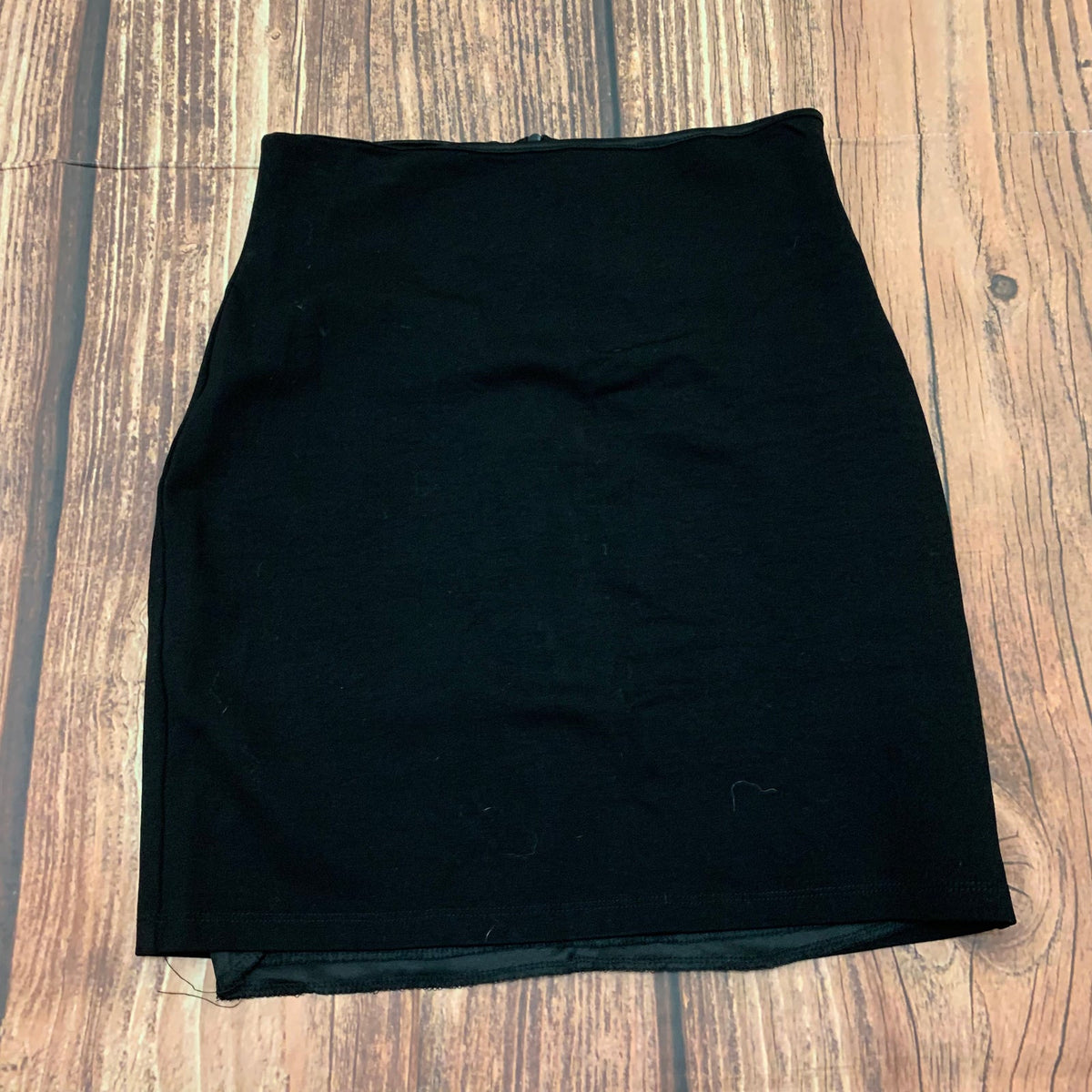 Lulu’s Black Pencil Skirt Size Large Women’s Rayon Nylon Spandex