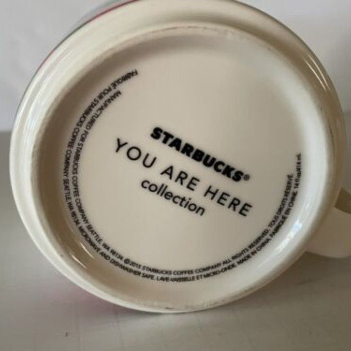 Starbucks Washington State You Are Here Mug