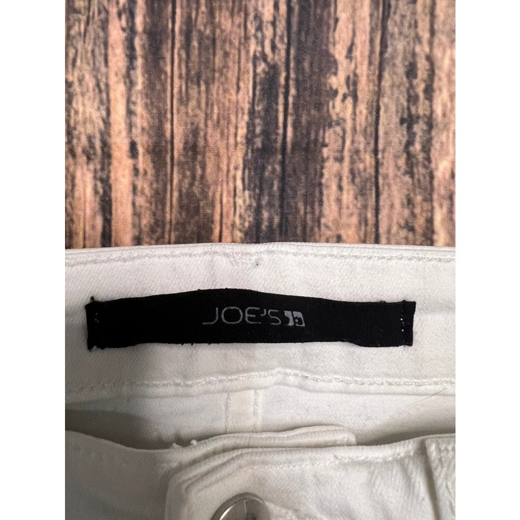 Joe's Jeans Women's Size 27 White Straight Denim Pants