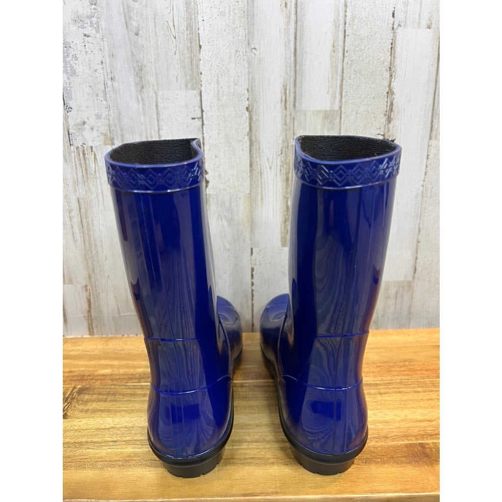 UGG Women's Sienna Rain Boot Blue Size 7 Waterproof Ankle Pull On