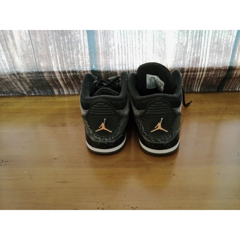 Jordan Air Jordan 3 Retro Fear Pack Men's Sneakers Gray 3Y