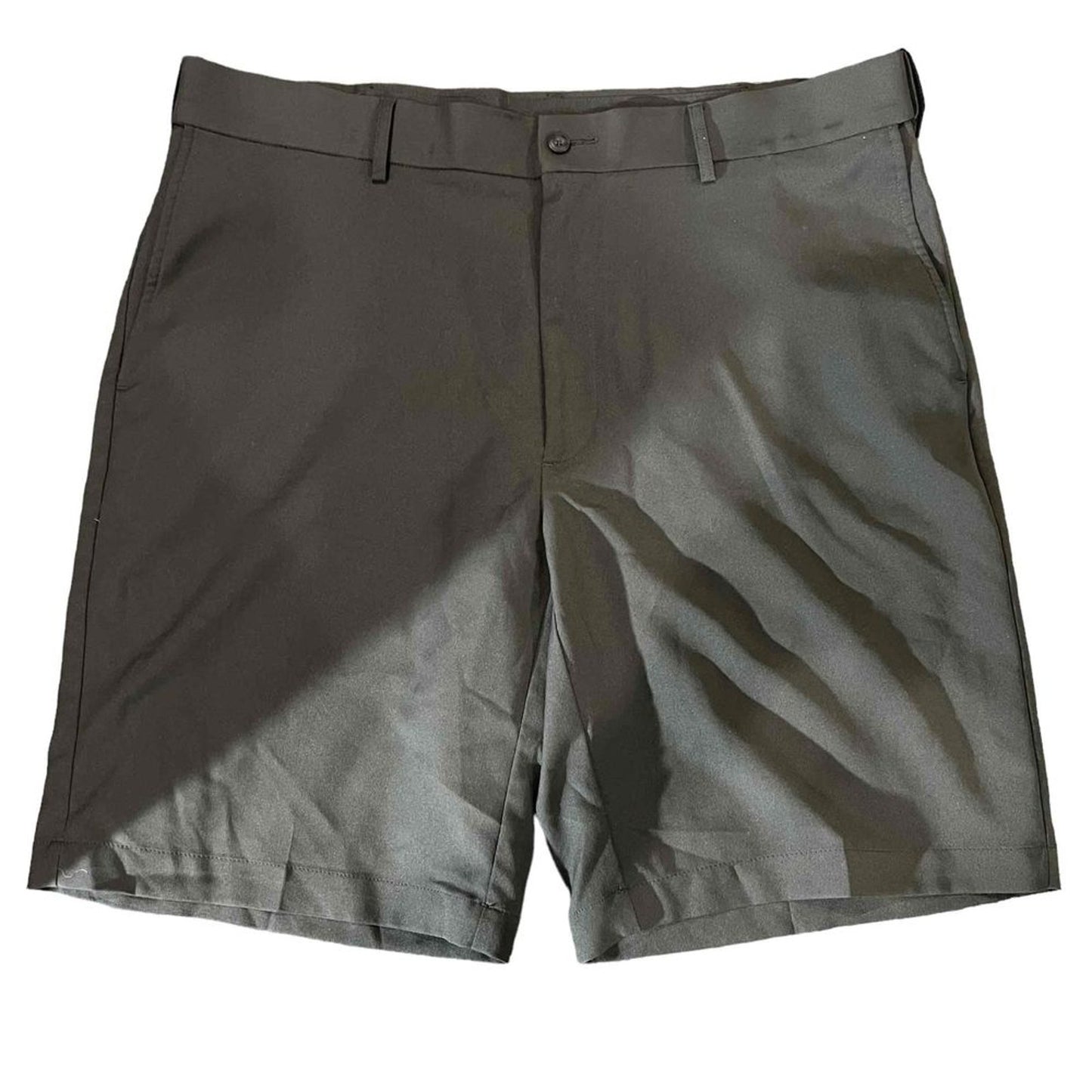 Grand Slam Performance Golf Shorts Men's Size 38 Gray Flat Front Pockets